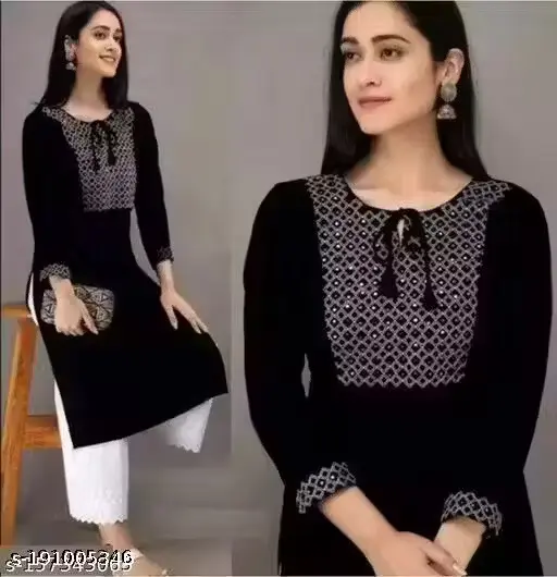BLACK KURTI